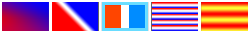 Linear gradient examples